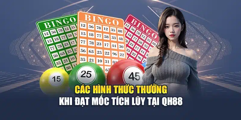 Các hình thức thưởng khi đạt mốc tích lũy