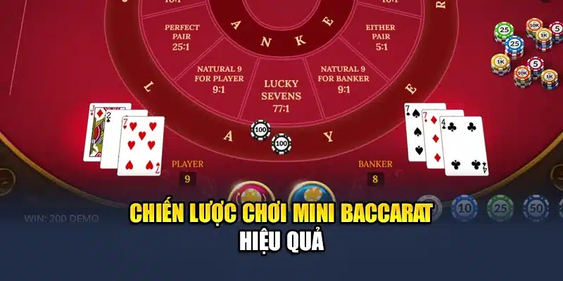 Mini Baccarat QH88 Dễ Chơi Tốc Độ Cao Trả Thưởng Rõ Ràng 3 Chiến lược chơi mini baccarat hiệu quả