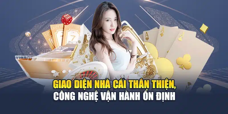 Giới Thiệu QH88 3 Giao diện nhà cái thân thiện, công nghệ vận hành ổn định