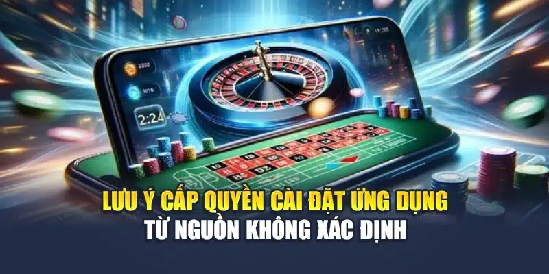 Tải app QH88 4 Lưu ý cấp quyền cài đặt ứng dụng từ nguồn không xác định